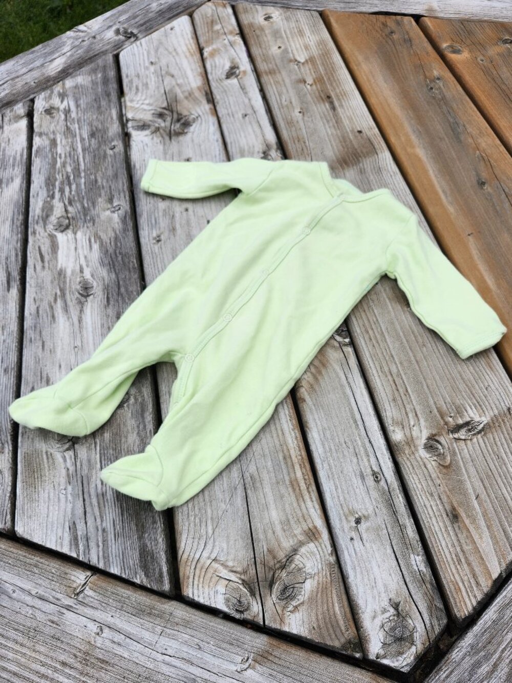 CUTE BABY Onesie Mint Green 3-6 Months 17.5lbs/8kg
